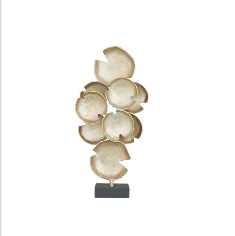 ESCULTURA CIRCULOS DORADOS - VERANDA INTERIORES