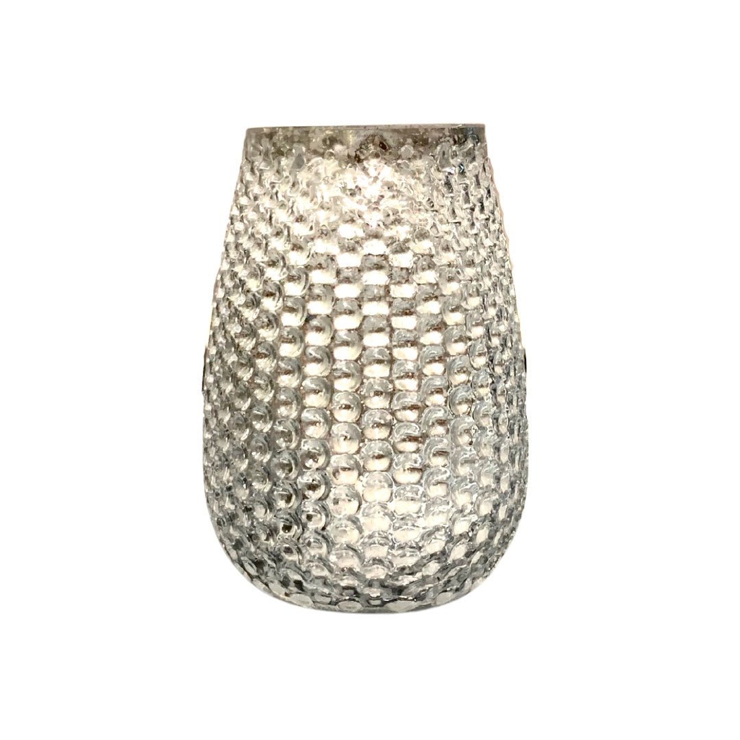 FLORERO DECORATIVO SILVER - VERANDA INTERIORES