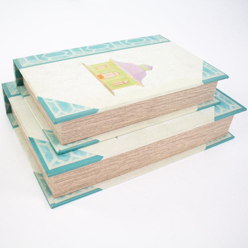 CAJA LIBRO E/IGLESIA SET DE 2 - VERANDA INTERIORES