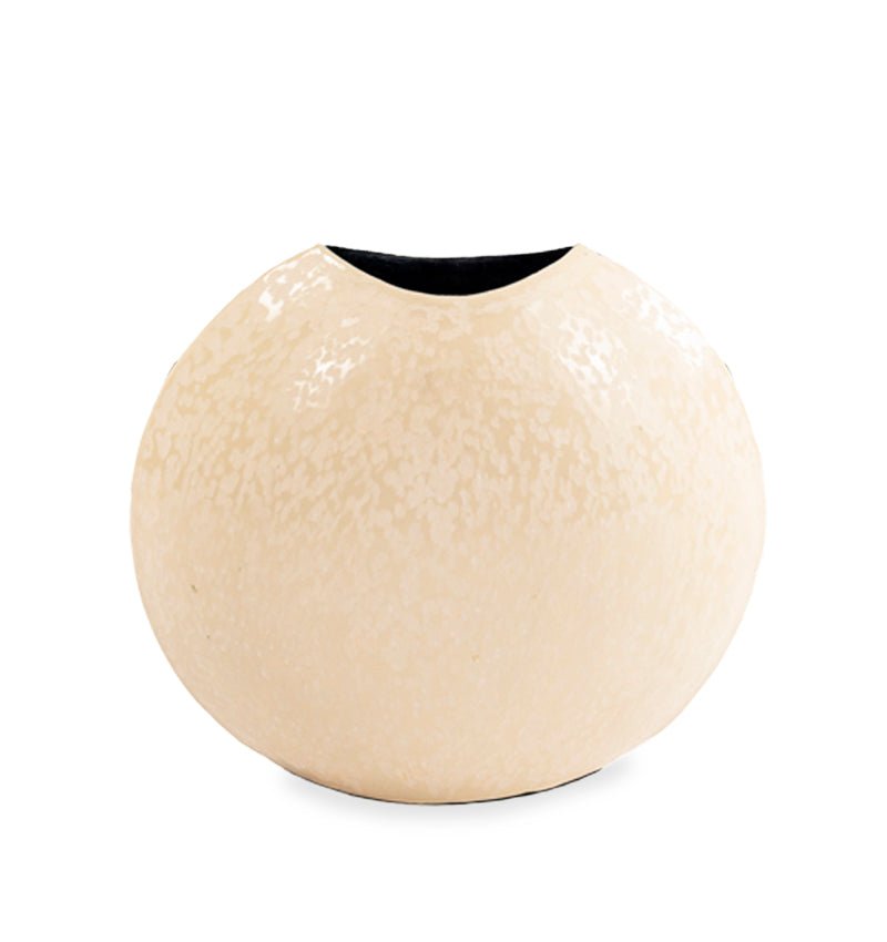 JARRÓN IRON VINISH VASE - VERANDA INTERIORES