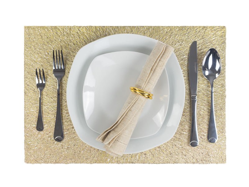 MANTEL RECTANGULAR ENJAMBRE DORADO - VERANDA INTERIORES