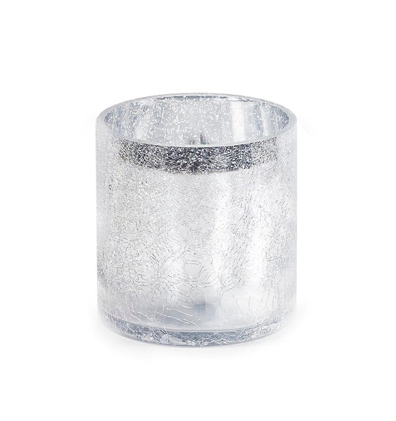 PORTAVELA CRAQUELADO PLATEADO - VERANDA INTERIORES