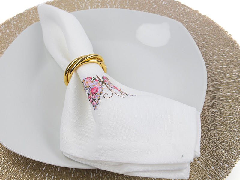 SERVILLETA BORDADO MARIPOSA - VERANDA INTERIORES