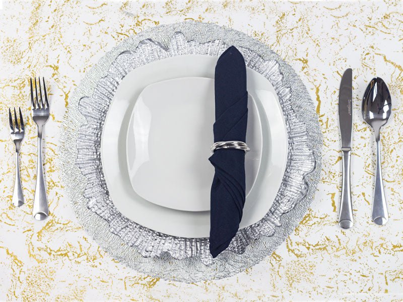 SERVILLETA DE LINO COLOR AZUL MARINO - VERANDA INTERIORES