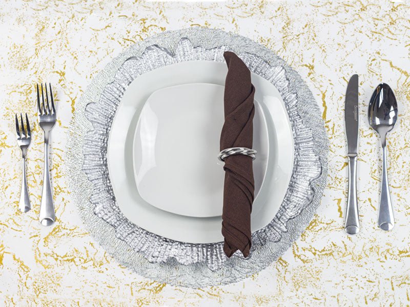 SERVILLETA DE LINO COLOR CHOCOLATE - VERANDA INTERIORES