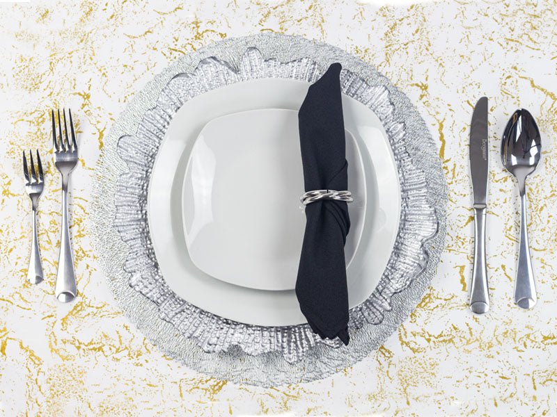 SERVILLETA DE LINO COLOR NEGRO - VERANDA INTERIORES