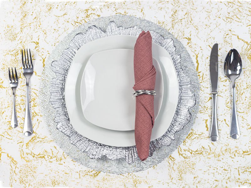 SERVILLETA DE LINO COLOR PALO DE ROSA - VERANDA INTERIORES