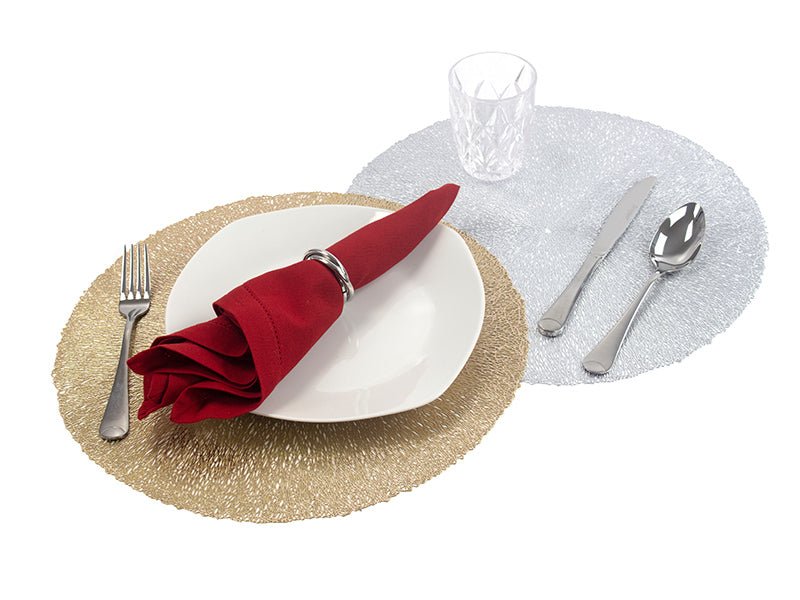 SERVILLETA HEMSTICH COLOR ROJO - VERANDA INTERIORES