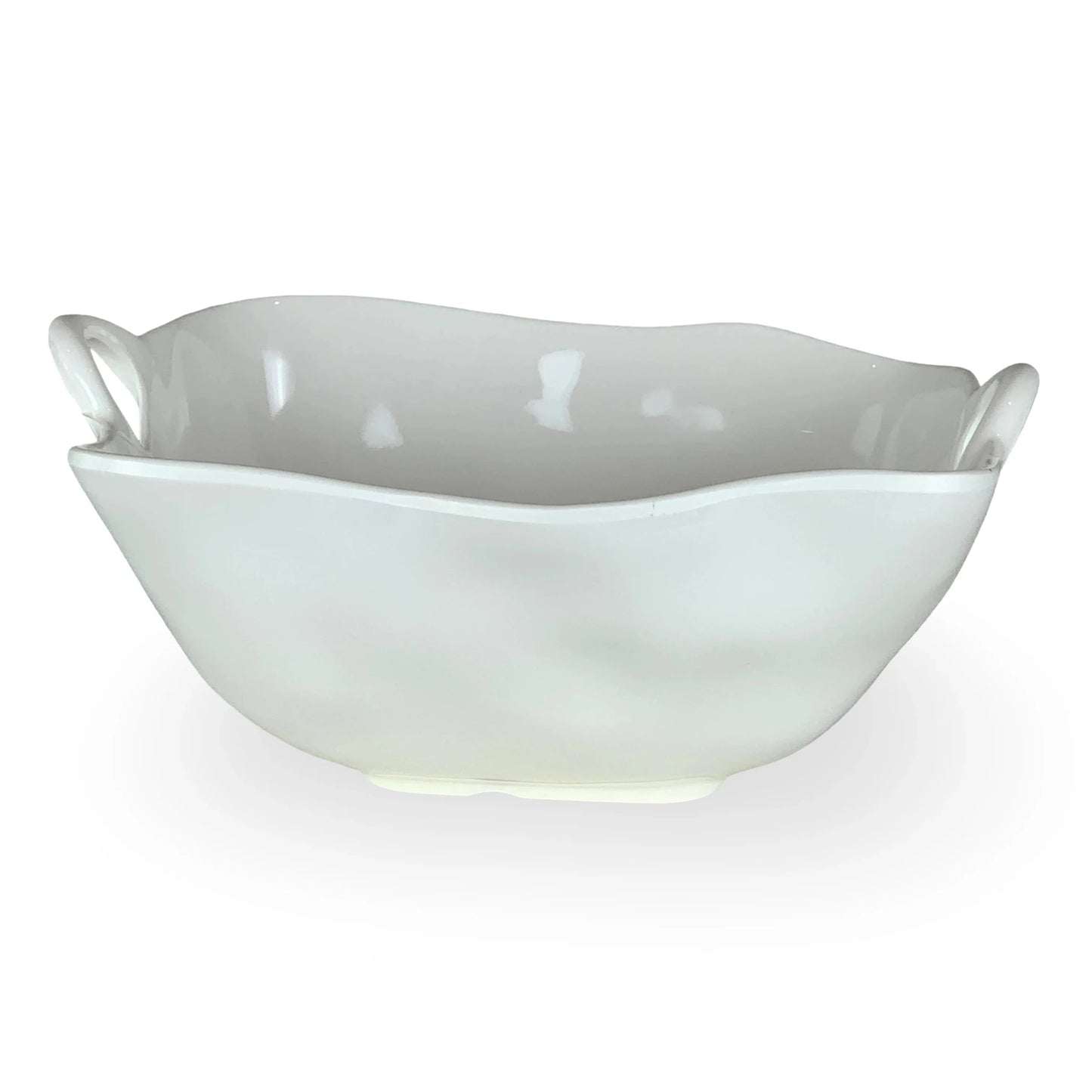 BOWL MELAMINA BLANCO ASA MED - VERANDA INTERIORES