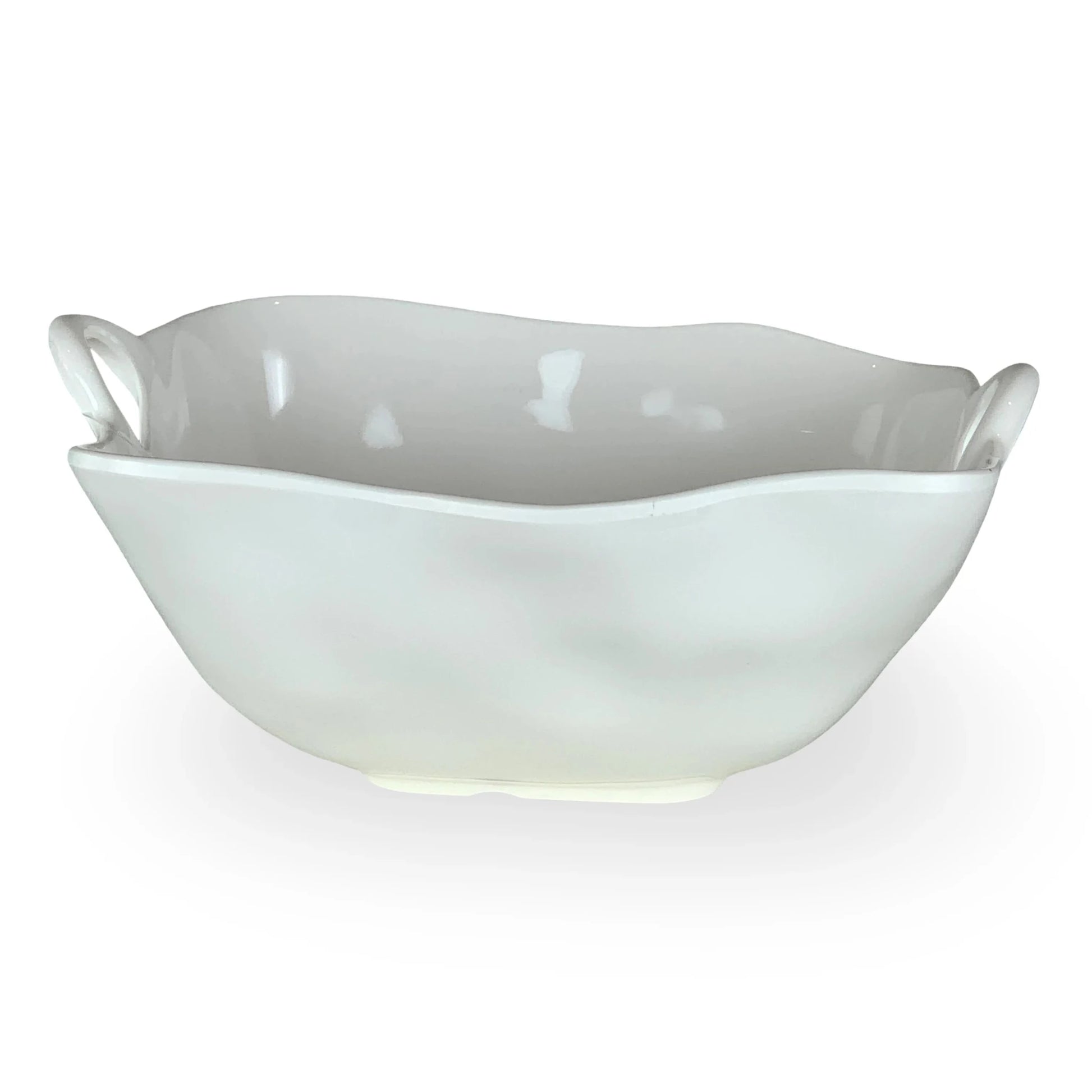 BOWL MELAMINA BLANCO ASA MED - VERANDA INTERIORES