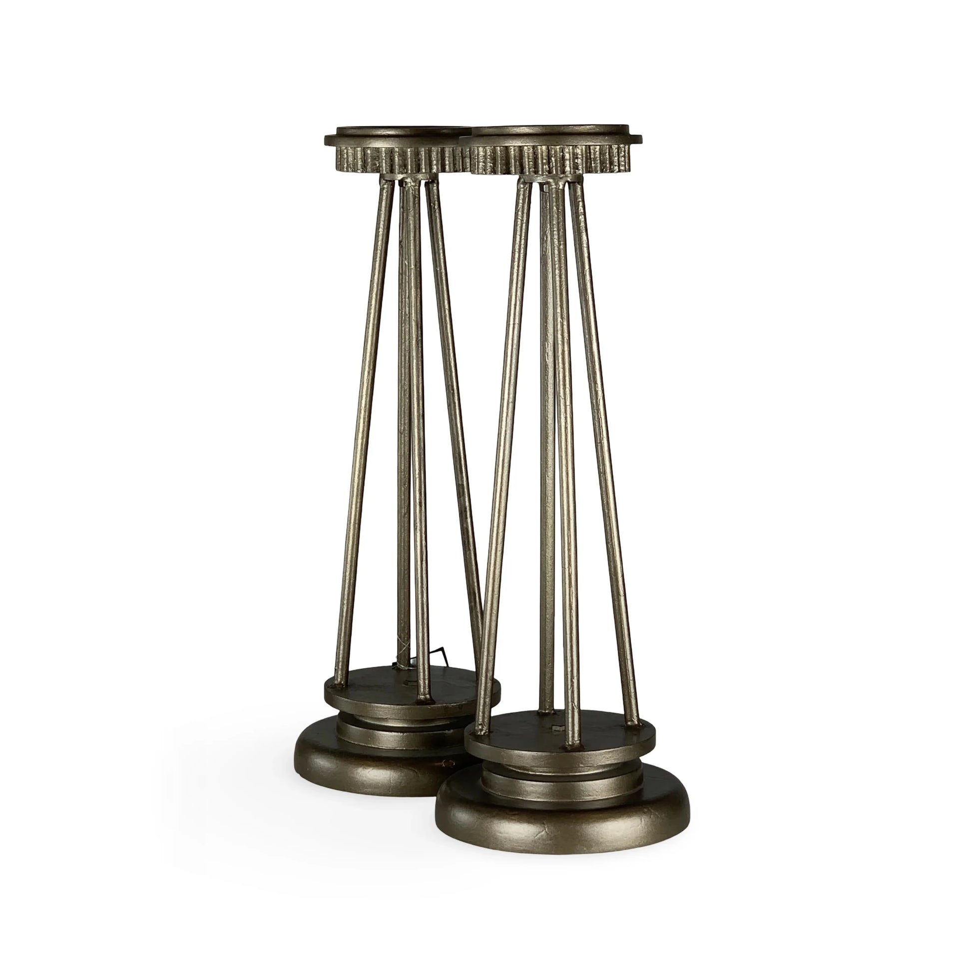 CANDELABRO DE METAL RONDANA - VERANDA INTERIORES