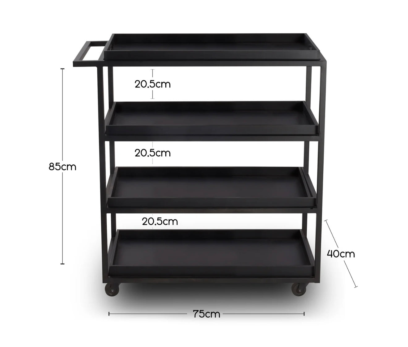 CARRITO DE SERVICIO - VERANDA INTERIORES