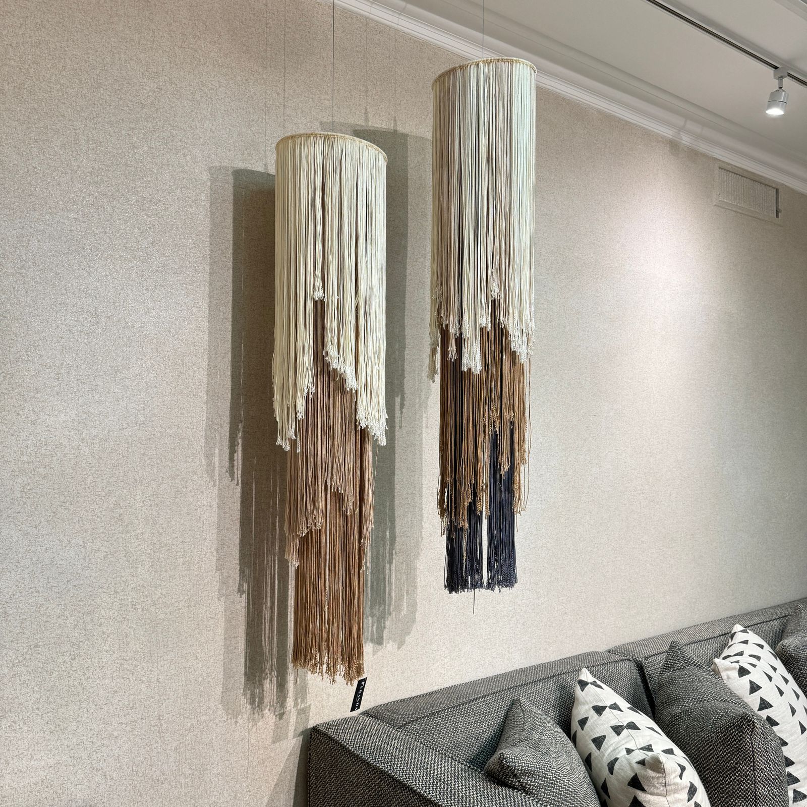 COLGANTE DECORATIVO BEIGE - VERANDA INTERIORES