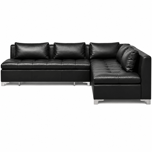 SOFA SECCIONAL PIEL MORET - VERANDA INTERIORES