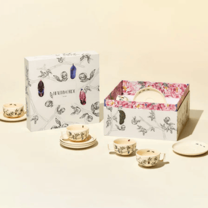 VAJILLA "BICHOS" HEALTHY CORDE - VERANDA INTERIORES