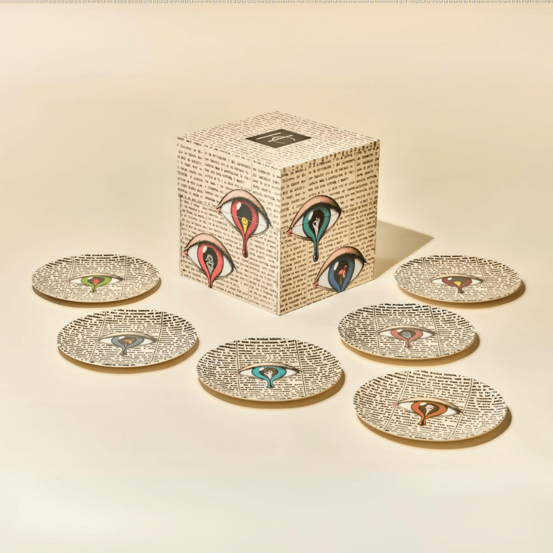 VAJILLA "OJOS" - HEALTHYCORDE - VERANDA INTERIORES