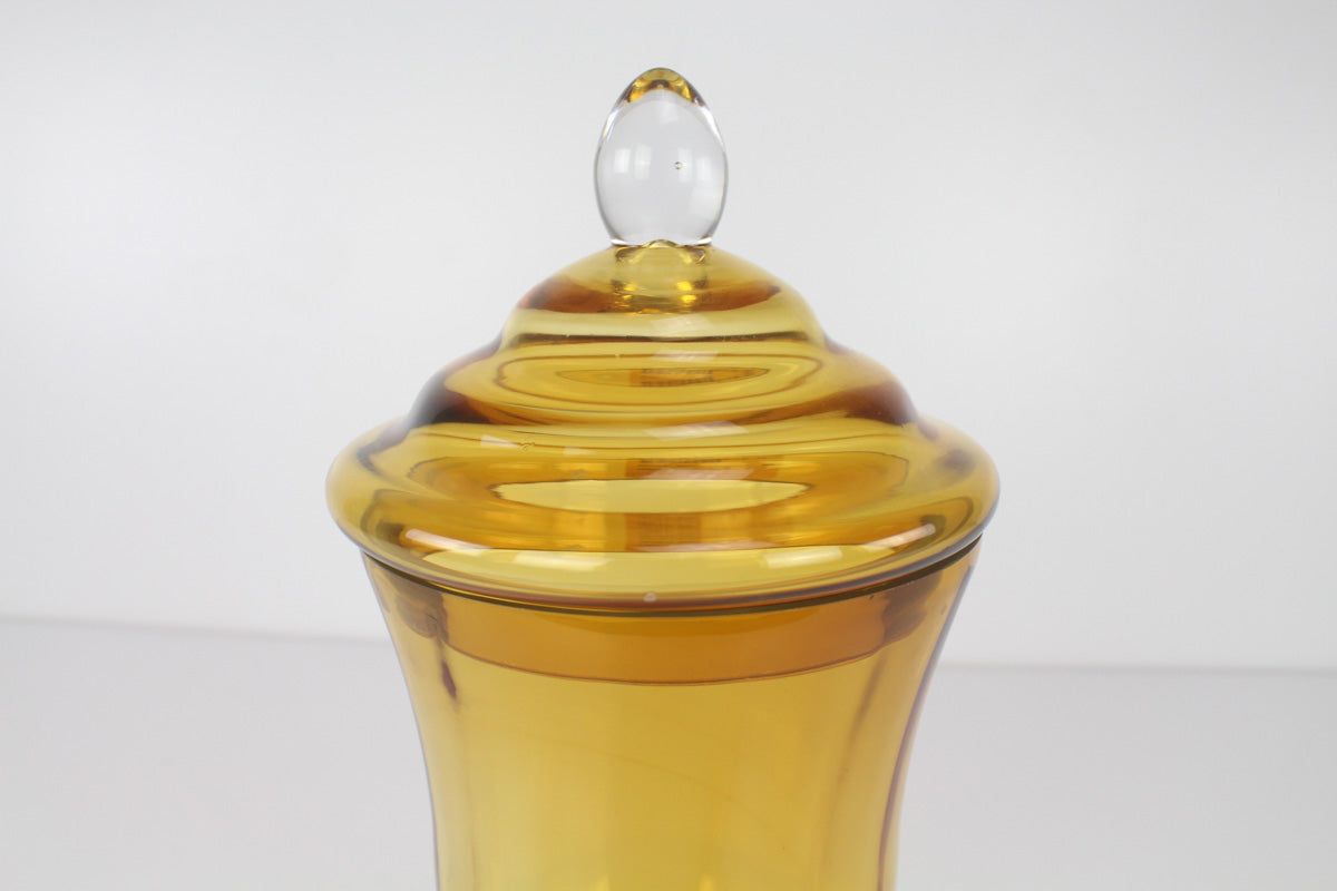 JARRON AMBER LIDDED