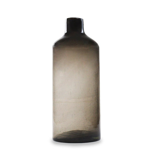 BOTELLÓN CRISTAL SMOKE - GRANDE - VERANDA INTERIORES