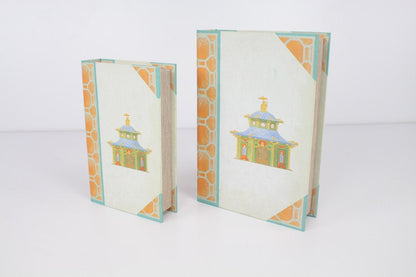 CAJA LIBRO E/IGLESIA SET DE 2 - VERANDA INTERIORES