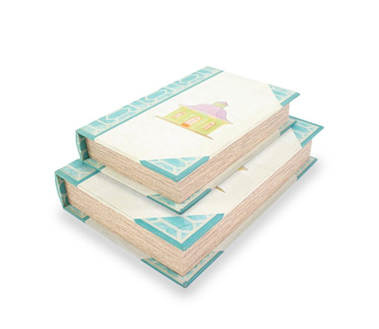 CAJA LIBRO E/IGLESIA SET DE 2 - VERANDA INTERIORES