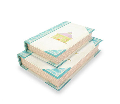 CAJA LIBRO E/IGLESIA SET DE 2 - VERANDA INTERIORES