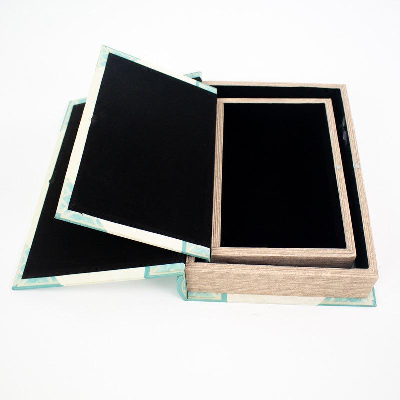 CAJA LIBRO E/IGLESIA SET DE 2 - VERANDA INTERIORES