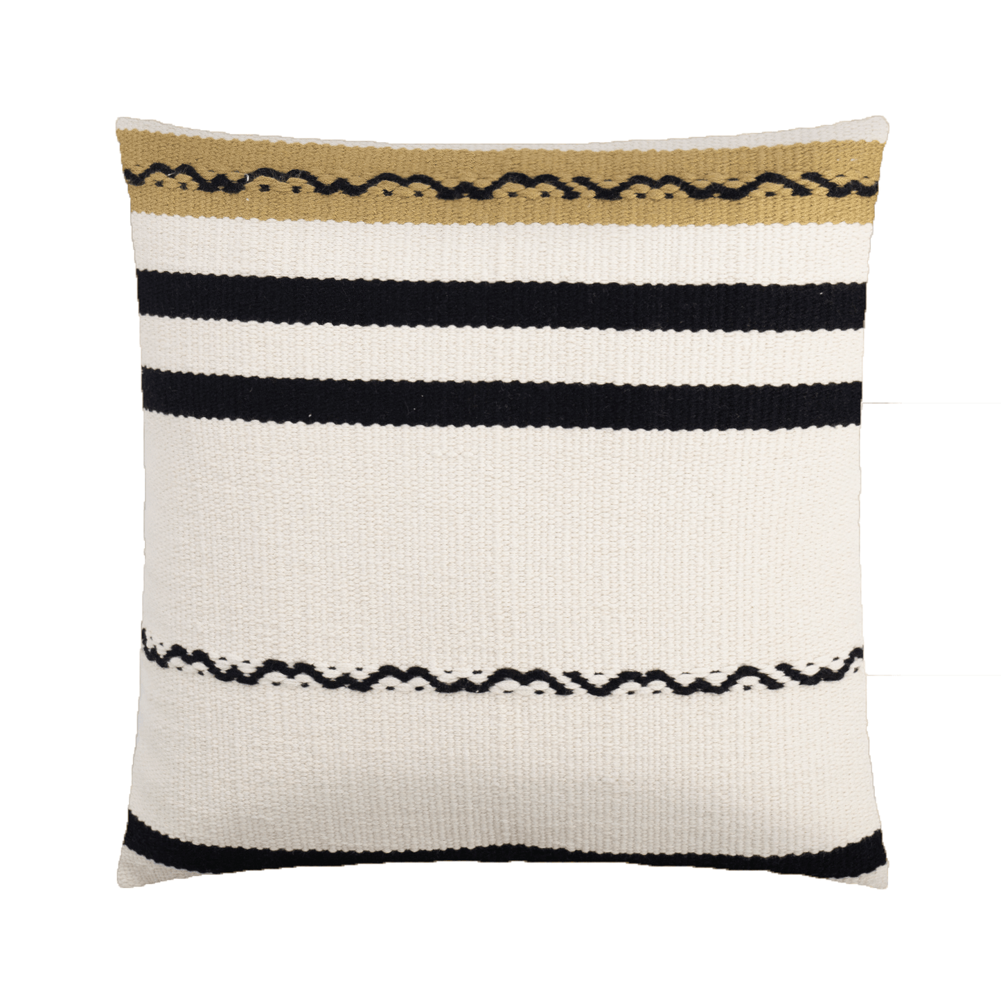 COJÍN VALLARTA 3 LÍNEAS NEGRAS - VERANDA INTERIORES