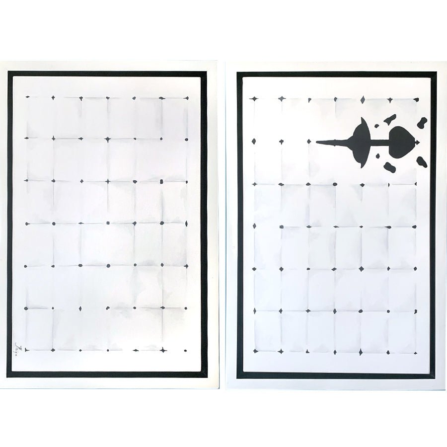 CUADRO PUNTILLISMO - VERANDA INTERIORES