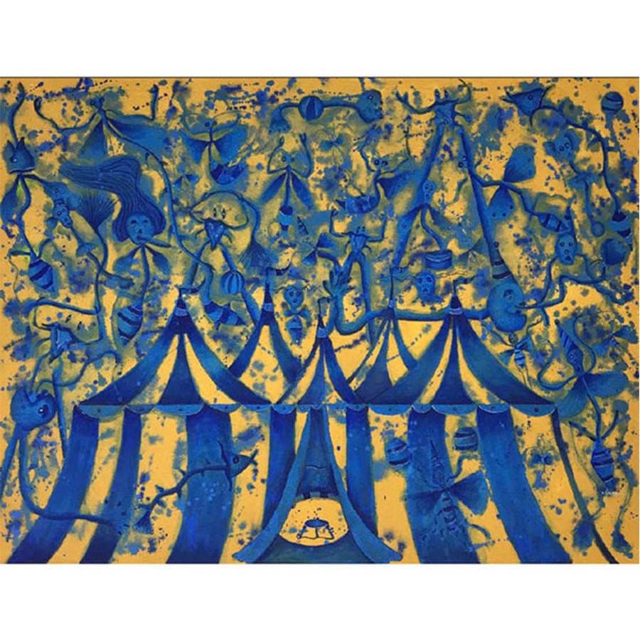 EDDY VAZKEZ - MALABARES EN AMARILLO - VERANDA INTERIORES