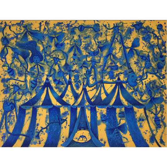 EDDY VAZKEZ - MALABARES EN AMARILLO - VERANDA INTERIORES