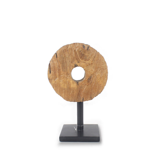 ESCULTURA WHEEL CON BASE - CHICO