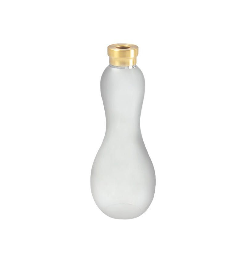 FLORERO BOTELLA ALTA SMOKE - VERANDA INTERIORES