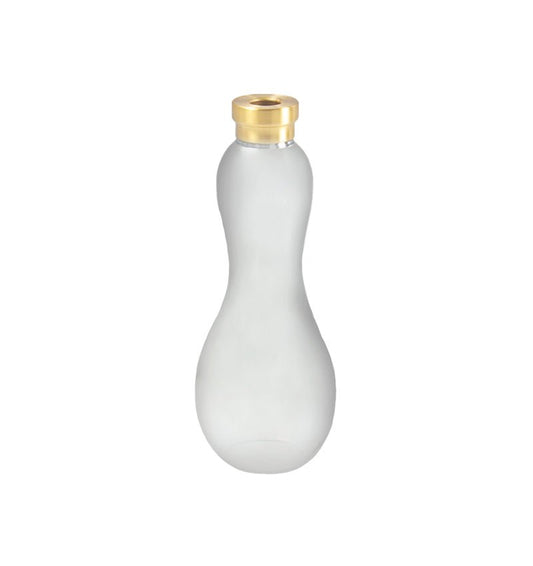 FLORERO BOTELLA ALTA SMOKE - VERANDA INTERIORES