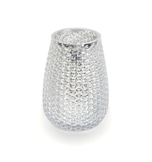 FLORERO DECORATIVO SILVER - GRANDE - VERANDA INTERIORES