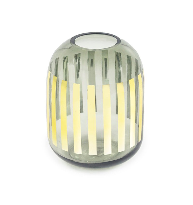 FLORERO RAYAS SMOKE - VERANDA INTERIORES