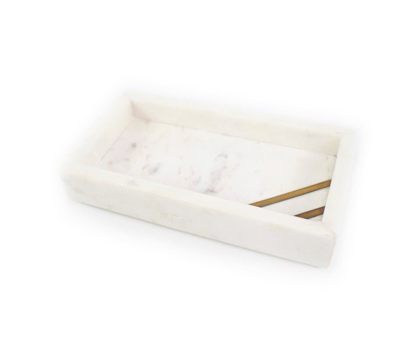 JABONERA MARMOL CON LATON - VERANDA INTERIORES