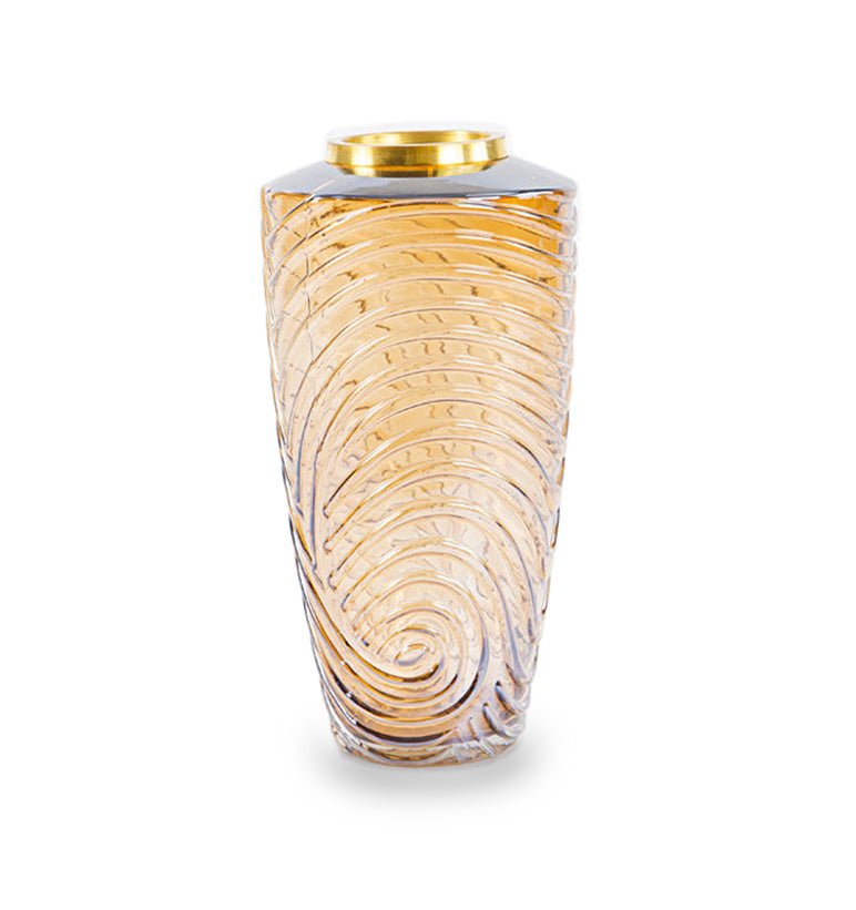 JARRON ESTILO ONDAS BROWN - VERANDA INTERIORES