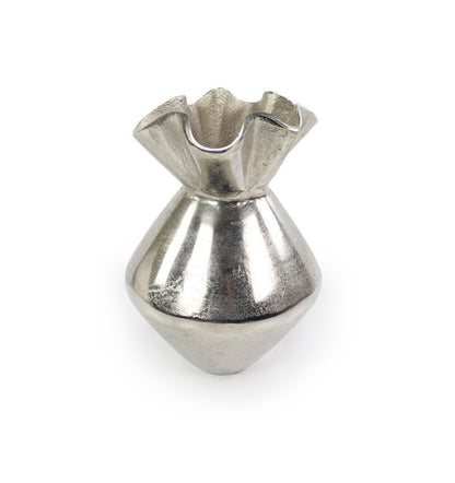 JARRON RUFFLED TOP SILVER - VERANDA INTERIORES