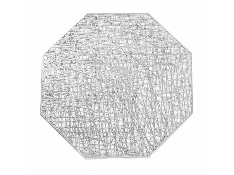 MANTEL OCTAGONAL PLATEADO - VERANDA INTERIORES