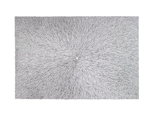 MANTEL RECTANGULAR ENJAMBRE PLATEADO - VERANDA INTERIORES