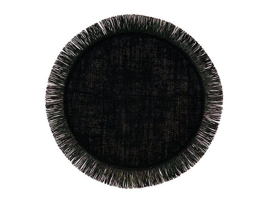 MANTEL TEJIDO NEGRO - VERANDA INTERIORES