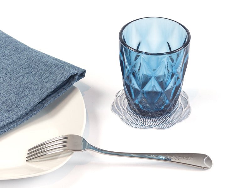 PORTAVASOS ROSE PLATEADO - VERANDA INTERIORES