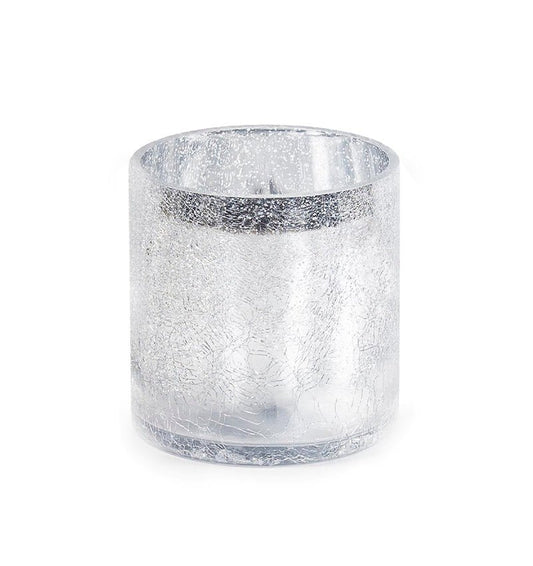 PORTAVELA CRAQUELADO PLATEADO - VERANDA INTERIORES