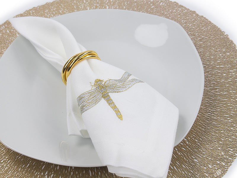 SERVILLETA BORDADO LIBELULA - VERANDA INTERIORES