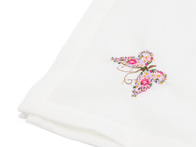 SERVILLETA BORDADO MARIPOSA - VERANDA INTERIORES