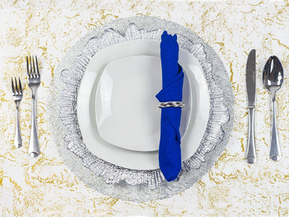 SERVILLETA DE LINO AZUL REY - VERANDA INTERIORES