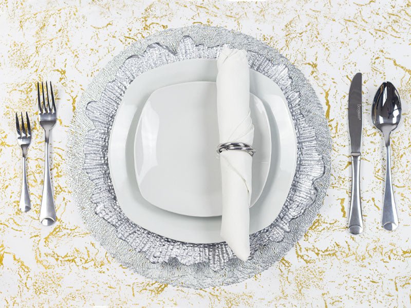 SERVILLETA DE LINO COLOR BLANCO - VERANDA INTERIORES