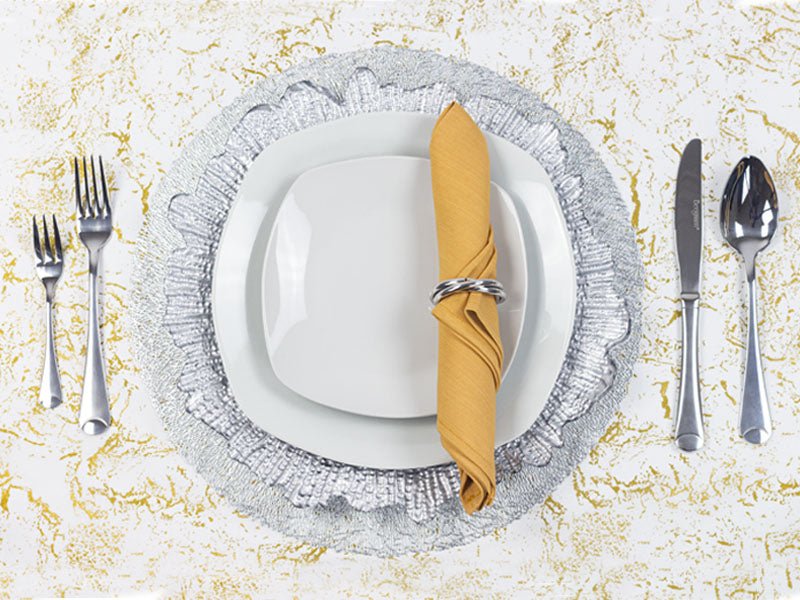 SERVILLETA DE LINO COLOR DORADO - VERANDA INTERIORES