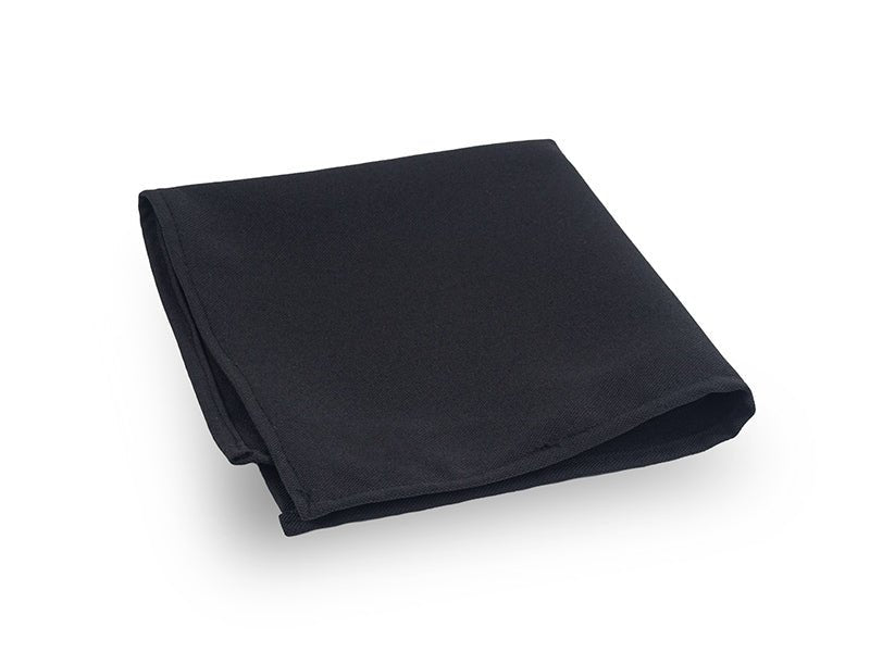 SERVILLETA DE LINO COLOR NEGRO - VERANDA INTERIORES