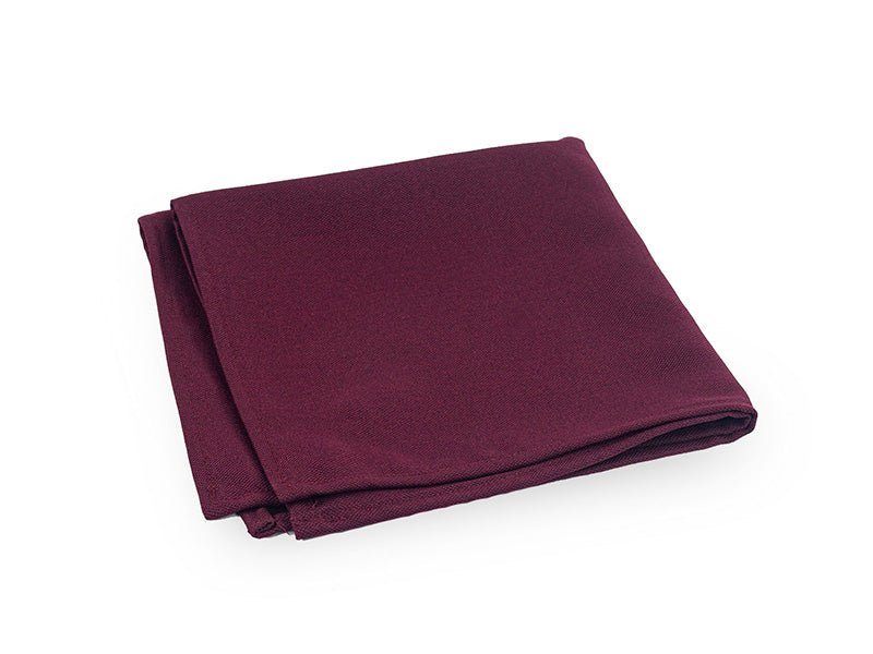 SERVILLETA DE LINO COLOR VINO - VERANDA INTERIORES